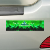 mooi bumpersticker (Op auto)