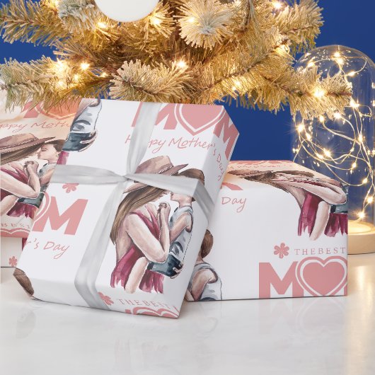 Mooi cadeau voor Moederdag Cadeaupapier (Feestdagen)