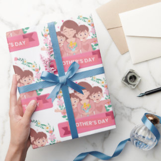 Mooi cadeau voor Moederdag Cadeaupapier