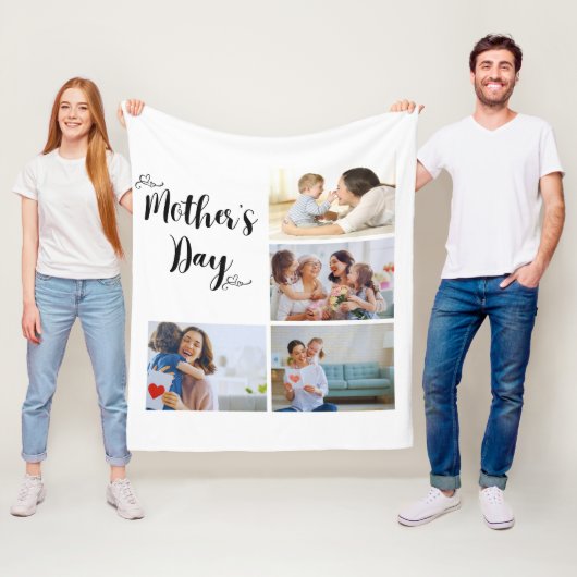 Mooi cadeau voor Moederdag Fleece Deken (In situ)
