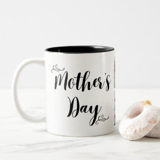 Mooi cadeau voor Moederdag Tweekleurige Koffiemok