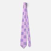Mooi Cadeau Voor Vader Modern Geometrisch Stropdas (Voorkant)