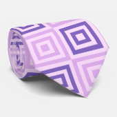 Mooi Cadeau Voor Vader Modern Geometrisch Stropdas (Opgerold)