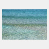 Mooi Calm Caribbean Zee Inpakpapier Vel (Voorkant 2)