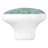 Mooi Calm Caribbean Zee Keramische Knop (Zijkant)