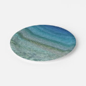 Mooi Calm Caribbean Zee Papieren Bordje (Gekanteld)