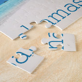 Mooi Caraïbisch strand Legpuzzel (Zijkant)