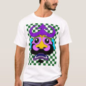 Mooi cartoon ontwerp cool ogende T-shirt (Voorkant)