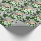 Mooi Cedar Waxwing Cadeaupapier (Hoek)