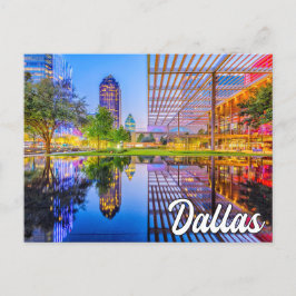 Mooi centrum Dallas, Texas, Verenigde Staten Briefkaart