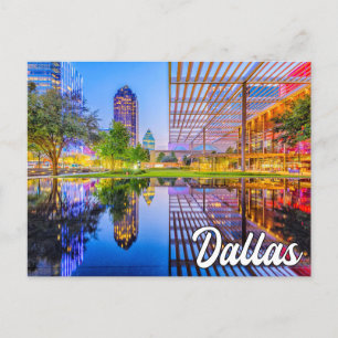 Mooi centrum Dallas, Texas, Verenigde Staten Briefkaart