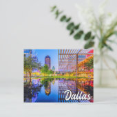 Mooi centrum Dallas, Texas, Verenigde Staten Briefkaart (Staand voorkant)
