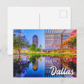 Mooi centrum Dallas, Texas, Verenigde Staten Briefkaart (Voorkant / Achterkant)