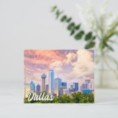 Mooi centrum Dallas, Texas, Verenigde Staten Briefkaart (Staand voorkant)