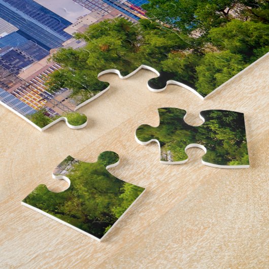 Mooi centrum Dallas, Texas, Verenigde Staten Legpuzzel (Zijkant)