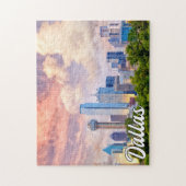 Mooi centrum Dallas, Texas, Verenigde Staten Legpuzzel (Verticaal)