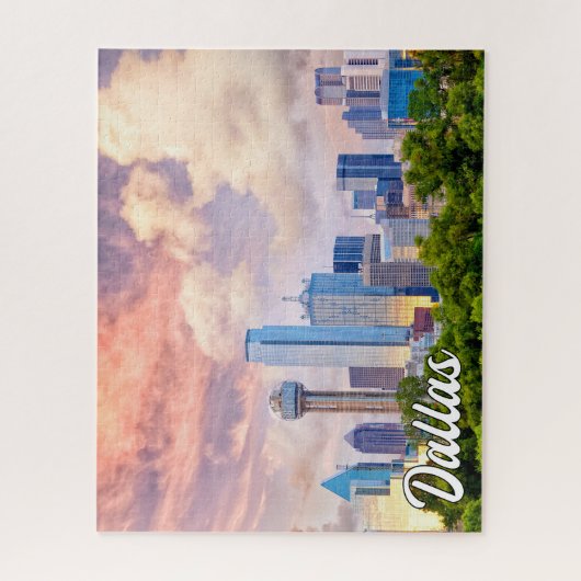 Mooi centrum Dallas, Texas, Verenigde Staten Legpuzzel (Verticaal)