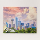 Mooi centrum Dallas, Texas, Verenigde Staten Legpuzzel (Horizontaal)