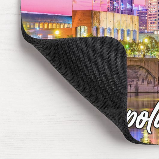 Mooi centrum Indianapolis, Indiana, Verenigde Stat Muismat (Hoek)