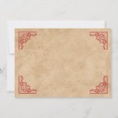 Mooi certificaat van Santa North Pole Magical Kaart (Achterkant)