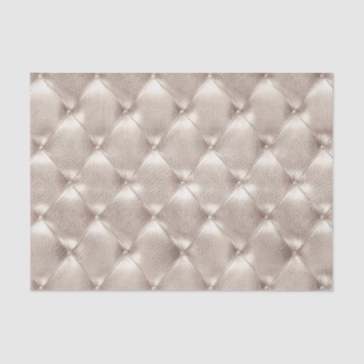 Mooi Champagne Glam Bruidsjurk Bruiloft Tissuepapier (Voorkant)