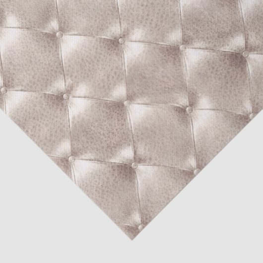 Mooi Champagne Glam Bruiloftsfeest Bruid Tissuepapier (Detail)