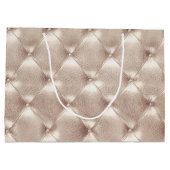 Mooi Champagne Glam Bruiloftsfeest Trouwen Groot Cadeauzakje (Achterkant)