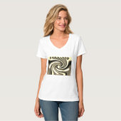 Mooi chic kunstmode t-shirt (Voorkant volledig)