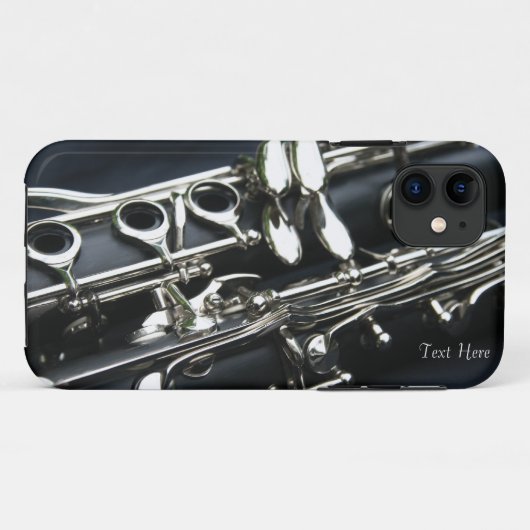 Mooi Clarinet iPhone 5 Hoesje (Achterkant (horizontaal))