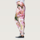 Mooi cool girly bloemenontwerp leggings (Links)