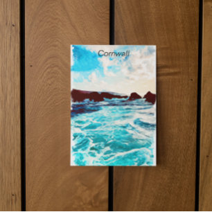 Mooi Cornwall Engeland Verenigd Koninkrijk Kustlan Briefkaart