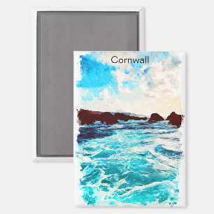 Mooi Cornwall Engeland Verenigd Koninkrijk Kustlan Magneet