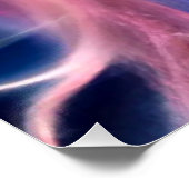 Mooi Cosmic Angel Goddess Glossy Poster (Hoek)