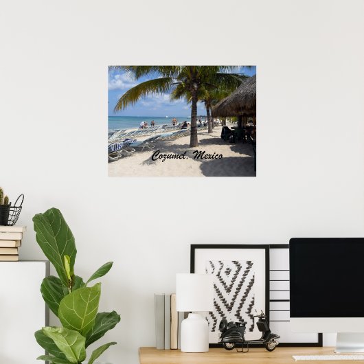Mooi Cozumel, Mexico Poster (Thuiskantoor)