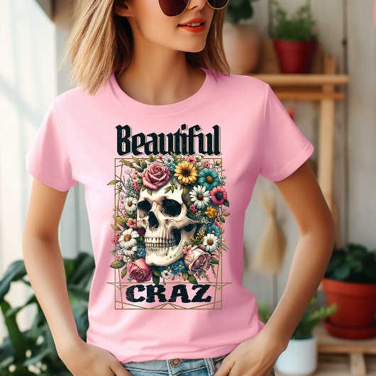 Mooi Crazy Skull T-shirt