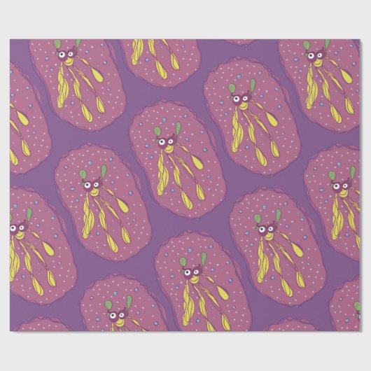 Mooi creature inpakpapier (Vlak)