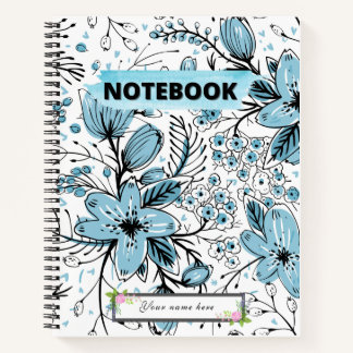 Mooi, Cute Floral Notitieboek