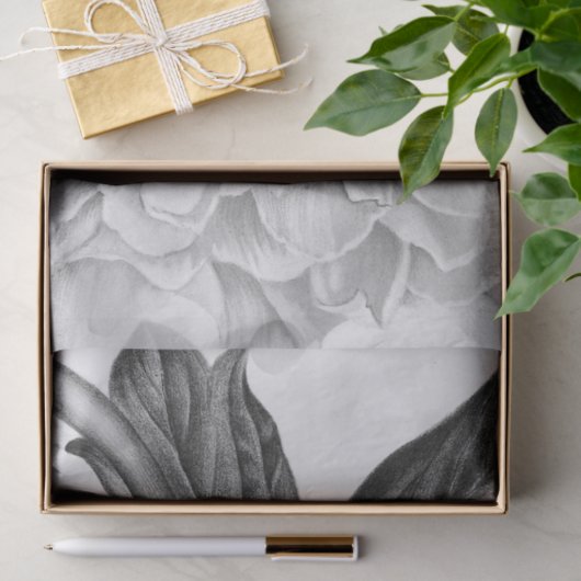 Mooi Dahlia Flower Tissuepapier (Geschenk)