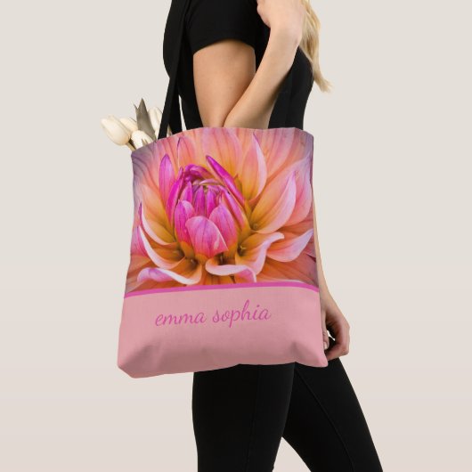 Mooi Dahlia Tote Bag (Dichtbij)