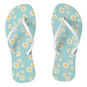 Mooi Daisy Flower Pattern Teenslippers (Voetbed)