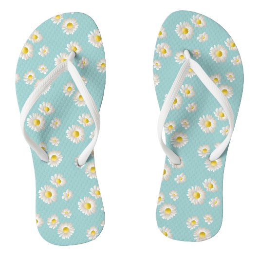 Mooi Daisy Flower Pattern Teenslippers (Voetbed)