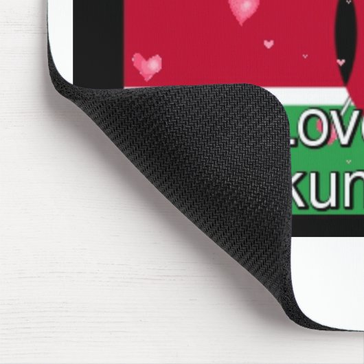 Mooi  dat ik van hou! Kenya Hakuna Matata Muismat (Hoek)