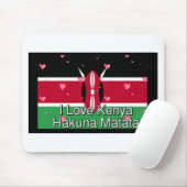 Mooi  dat ik van hou! Kenya Hakuna Matata Muismat (Met muis)