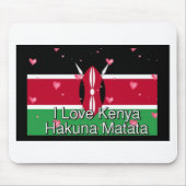 Mooi  dat ik van hou! Kenya Hakuna Matata Muismat (Voorkant)