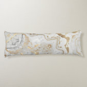 Mooi DBL-zijdig marmeren patroon met Puma Lichaamskussen (Achterkant)