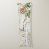 Mooi DBL-zijdig marmeren patroon met Puma Lichaamskussen (Voorkant Verticaal)