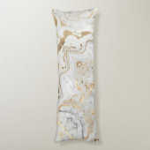 Mooi DBL-zijdig marmeren patroon met Puma Lichaamskussen (Achterkant (Verticaal))