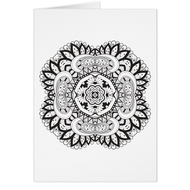 Mooi deco Square Doodle (Voorkant)