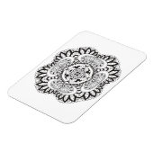 Mooi deco Square Doodle Magneet (Linkerzijde)