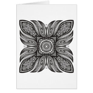 Mooi decor Square Doodle